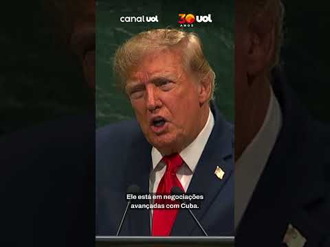 Delegação de Cuba vai embora durante discurso de Trump na ONU: ‘Estado falido’