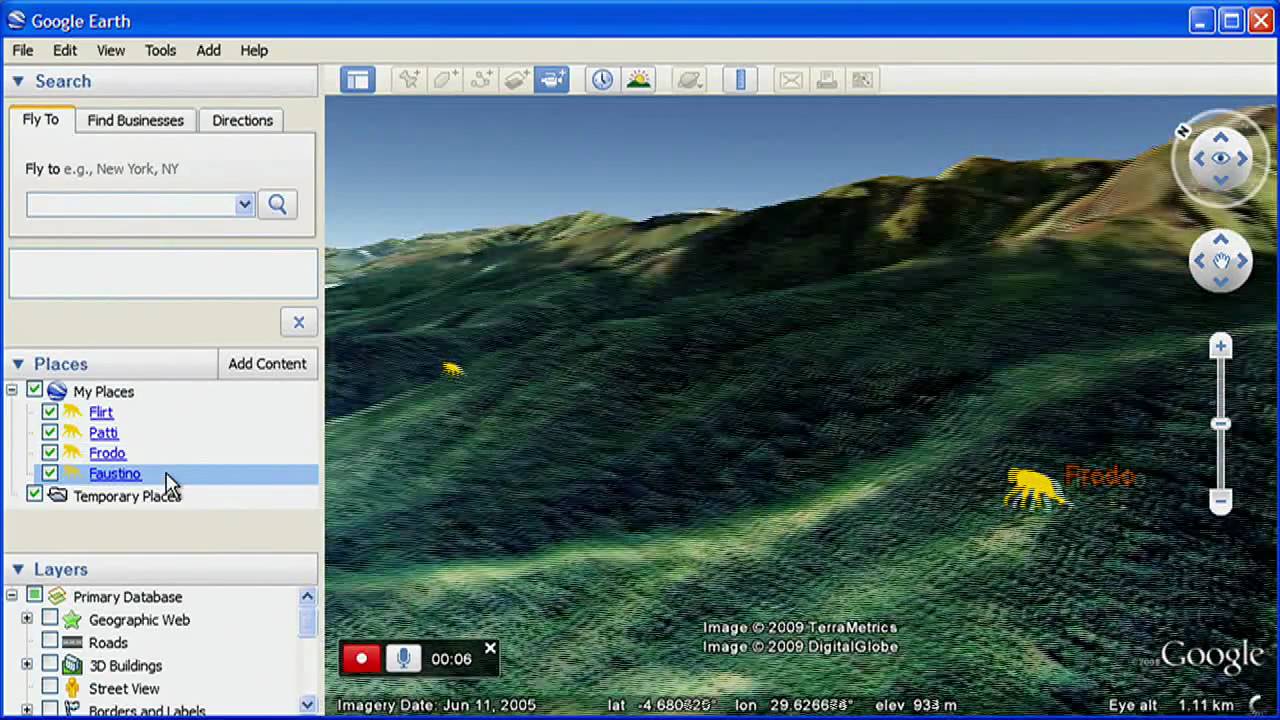 Create narrated tours in Google Earth