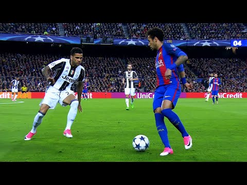 Neymar Couldn't Stop Dribbling against Juventus