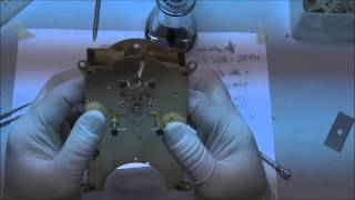 Repairing the Brocot Escapement Making New Steel Pin Pallets part 2