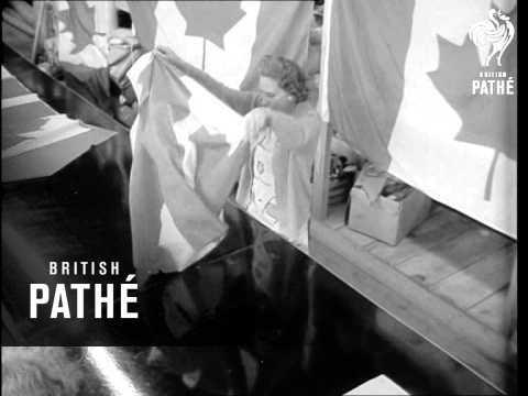 Canada Starts To Produce New Flag (1965)