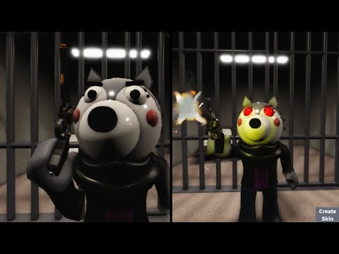 NORMAL WILLOW VS INFECTED WILLOW JUMPSCARE - Roblox Piggy RP [COMPARISON]