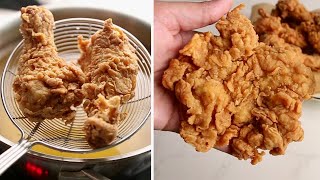 انسوا كنتاكي و جربوا وصفتي للدجاج المقلي المقرمش! Fried Chicken