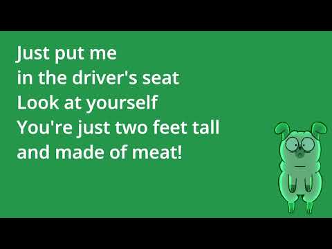 "Driver's seat" - lyrics -  Pugsley's song from Dead End Paranormal Park
