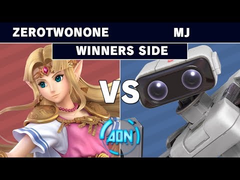 AON Ultimate 47 - MMG | ZeroTwoNone (Zelda) Vs MJ (R.O.B) Winners Round 4 - Smash Ultimate