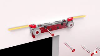 TERNO MAGIC 2 kování na posuv. dv. 1křídlé 80kg šířka křídla 800-1100mm