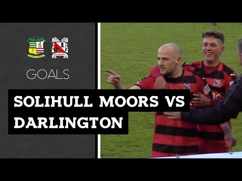 Goals: Solihull Moors v Darlington