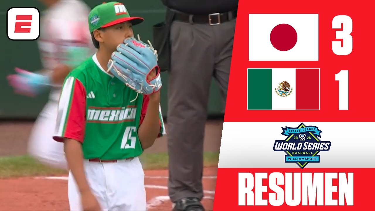 MÉXICO ES ELIMINADO por JAPÓN, SU VERDUGO por segundo año en SERIE MUNDIAL DE PEQUEÑAS LIGAS | LLWS