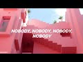 Mitski - Nobody (Lyrics)