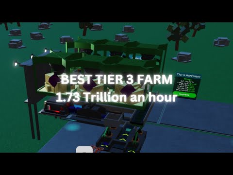 (UPDATED) Best tier 3 farm - 1.728 trillion an hour | Roblox factory simulator