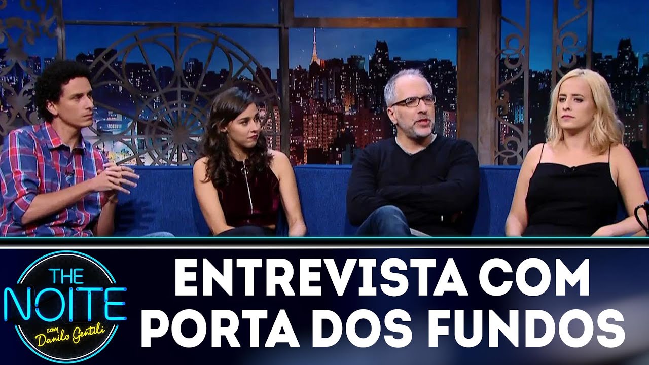 Entrevista com Porta dos Fundos| The Noite (13/03/18)