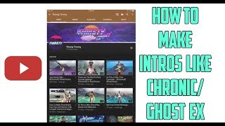 how to make a intro like chronic ghost ex on ios android chronicrc - chronic ex fortnite tracker