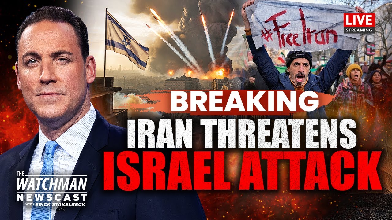 Iran Threatens to ATTACK Israel if U.S. Bombs Iran Regime; CRACKDOWN Grows | Watchman Newscast LIVE