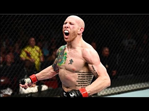 Josh Emmett dropping bombs