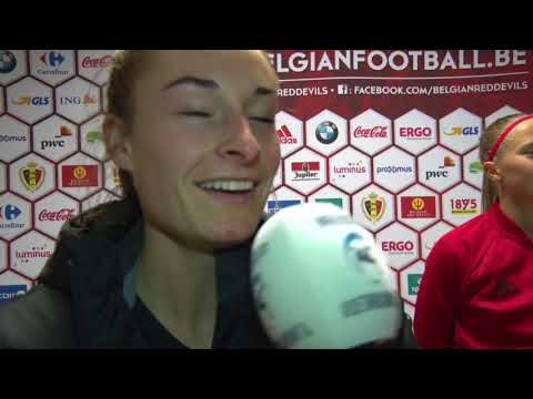 Tessa Wullaert na België - Roemenië (3-2)