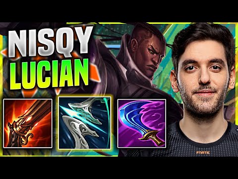 NISQY IS A GOD WITH LUCIAN GALEFORCE! - FNC Nisqy Plays Lucian MID vs Vel'Koz! | Season 11