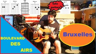 Boulevard des airs/Bruxelles (tuto guitare)