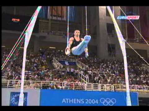Yuri Chechi - Finale anelli Olimpiadi di Atene 2004