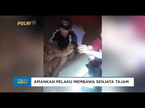 POLRES MUBA AMANKAN SENJATA TAJAM