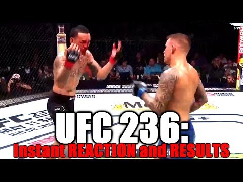 UFC 236: Reaction and Results