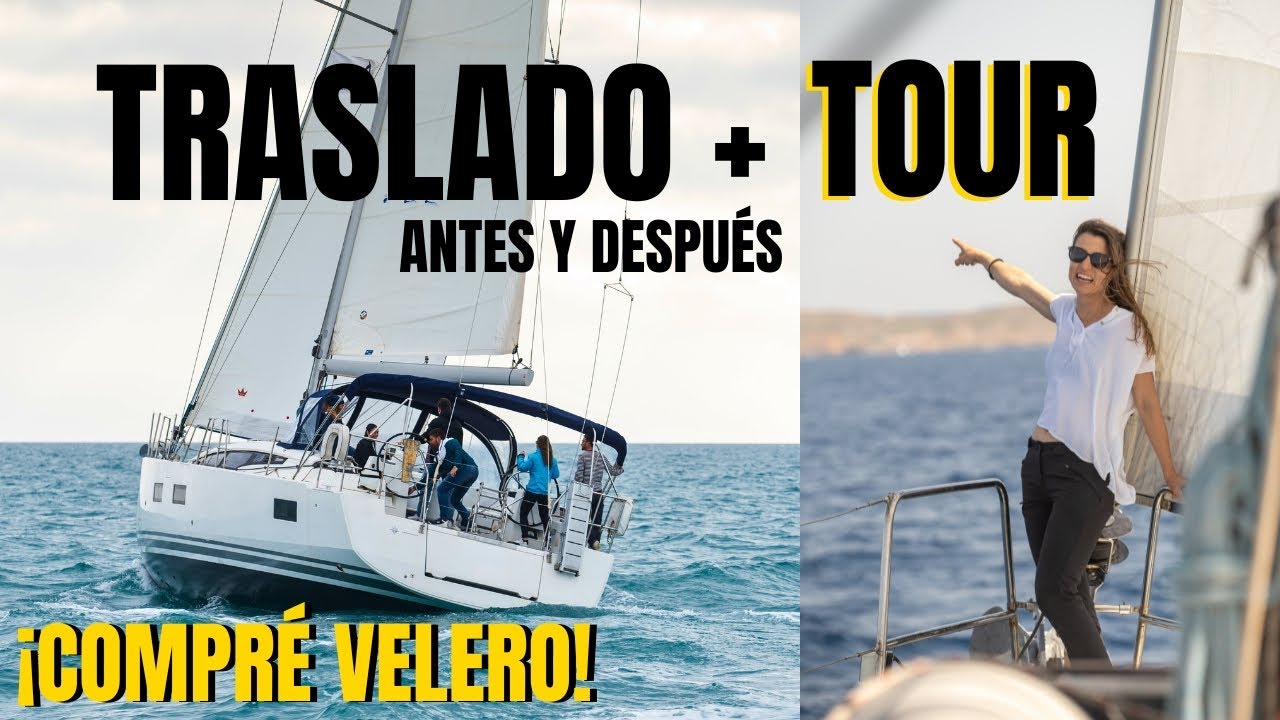 Delivery and tour, before and after ⛵️ Jeanneau 54 sailboat
