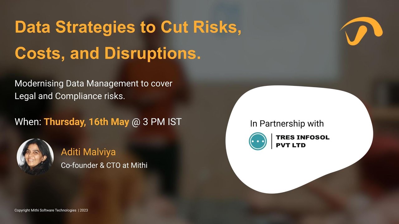Webinar: Data Strategies to Cut Risks, Costs, and Disruptions.