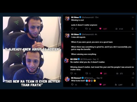 Nrg FNS on EG Roster Disbanding & NEW NA SUPER TEAM..