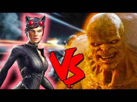 Catwoman Vs Abomination Army - Epic Battle - Injustice 2 Costume Skin Mod