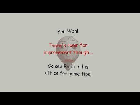 Baldi's Basics Ep 8: L'Ufficio di Baldi!?... (NoClip) (FINALE!)