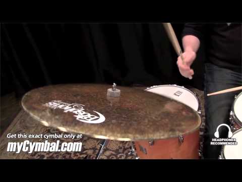 Bosphorus 20" Master Vintage Flat Ride Cymbal - played by Greg Joseph (MV22F-1022713H)