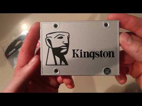 Kingston ssdnow uv400 120GB unboxing
