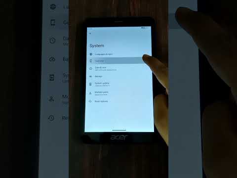Acer One 8 Tab Navigation Bar Setting #shorts #acer #viral #tech