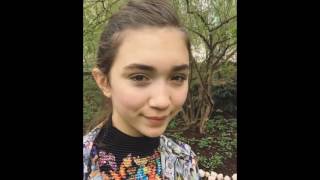 Rowan Blanchard Instagram and Snapchat Video Series