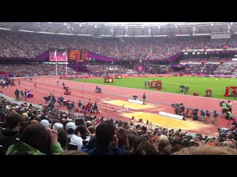 Jessica Ennis - London 2012 - Heptathlon Long Jump - Final Jump 6.48m