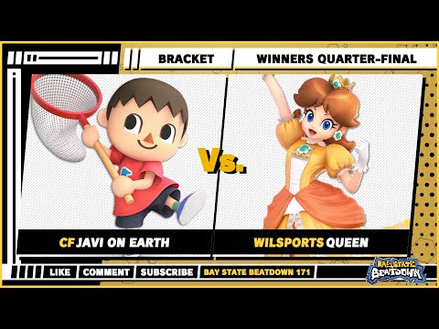 Bay State Beatdown 171 - Winners Quarters - JAVI ON EARTH (Villager) VS Queen (Daisy) - SSBU Singles