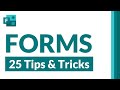 Top 25 Microsoft Forms tips and tricks