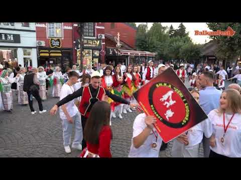 Panorama and Parade  “BALKANFEST – Kosovo” in the city of Prizren