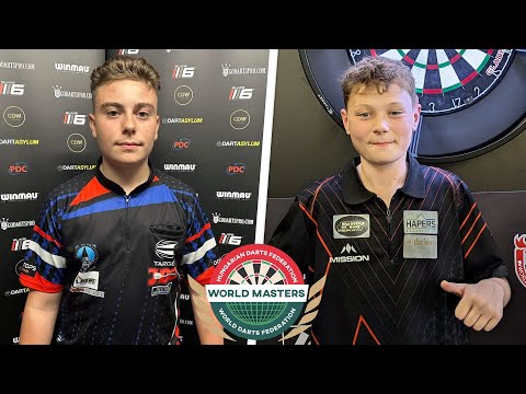Mason Teese vs Lex Paeshuyse • WDF World Open Boy's Final