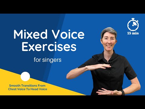 Mixed Voice Exercises for Singers | Smooth Transition from Chest Voice - Head Voice | Mixed Register