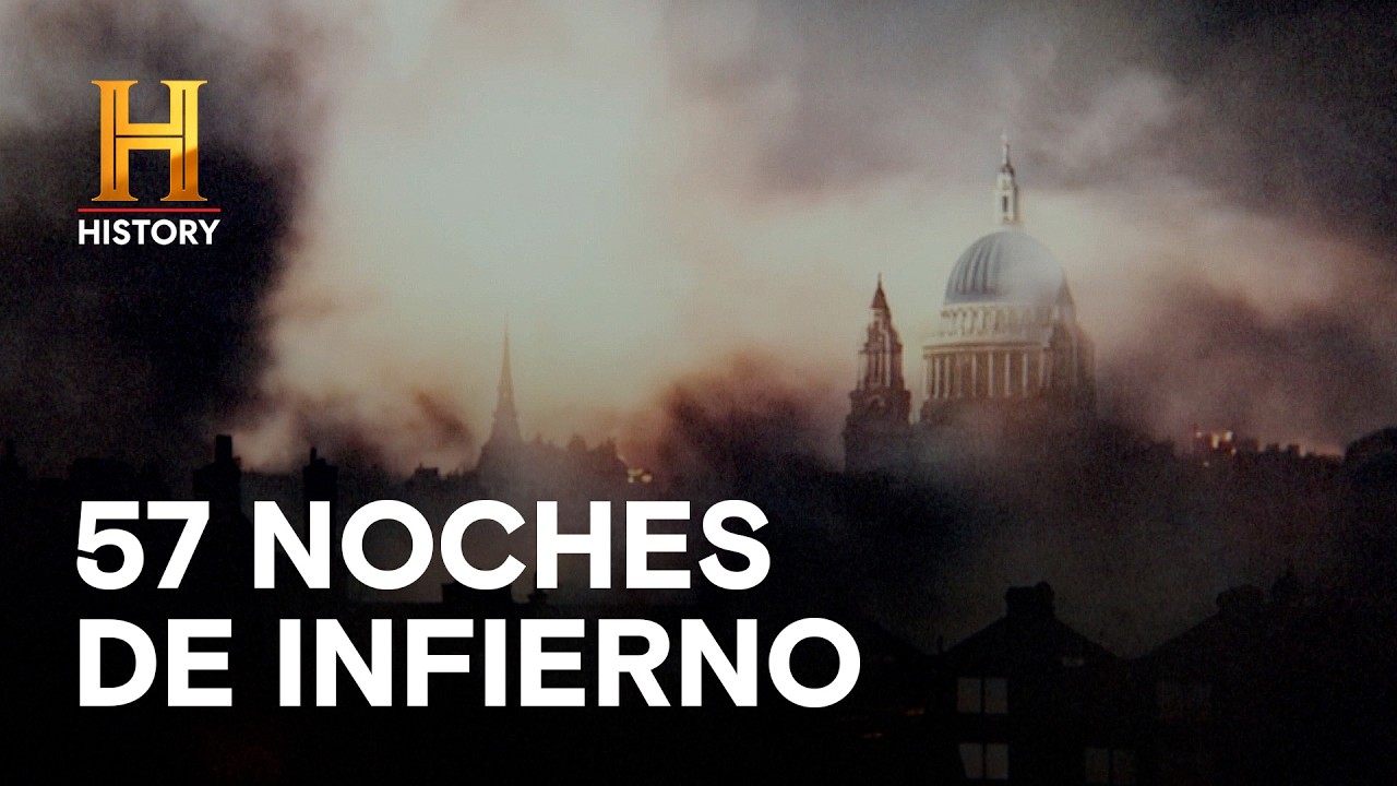 57 NOCHES DE INFIERNO: Brutal Ataque Nazi sobre Londres 🇬🇧 Segunda Guerra Mundial con Tom Hanks