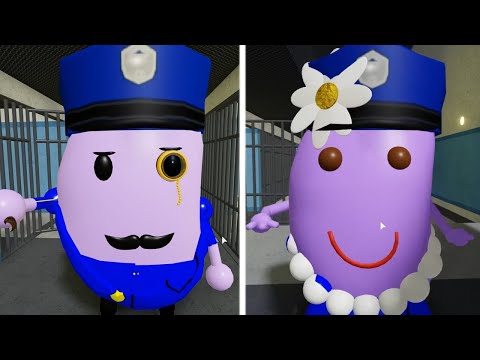 ROBLOX PIGGY 2 OFFICER MR P VS OFFICER MS P JUMPSCARE