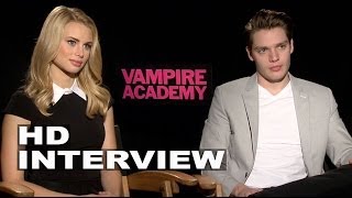 Vampire Academy: Dominc Sherwood &amp; Lucy Fry Official Movie Interview