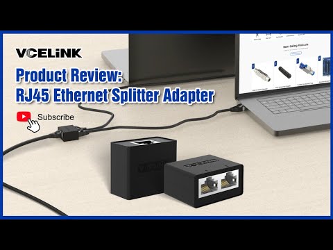 Product Review: RJ45 Ethernet Splitter Adapter | VCELINK