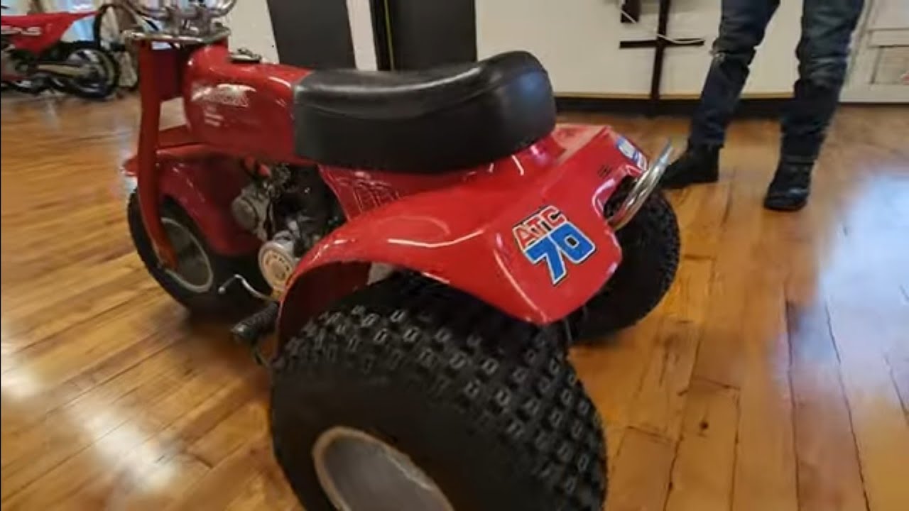 MINT ORIGINAL 1979 HONDA ATC70 ALL TERRAIN CYCLE
