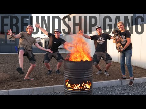 🤘🏼Moin, wir sind die FREUNDSHIP GANG! Heute beantworten wir eure Fragen! Mit Feuertonnenromantik🔥