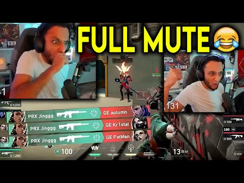 FNS Goes Silent For 11 Minutes Straight (PRX vs Global Esports)