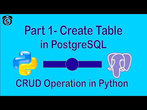 Part 1 Python Postgresql Crud Tutorial Create Read Update Delete