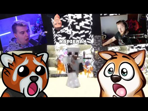 Reakcje Streamerów na odrodzenie smoka przez Napieraka w Manhuncie "TOBIASZ vs 3 ŁOWCÓW"