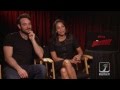 DAREDEVIL Interviews w/ Charlie Cox and Rosario ...