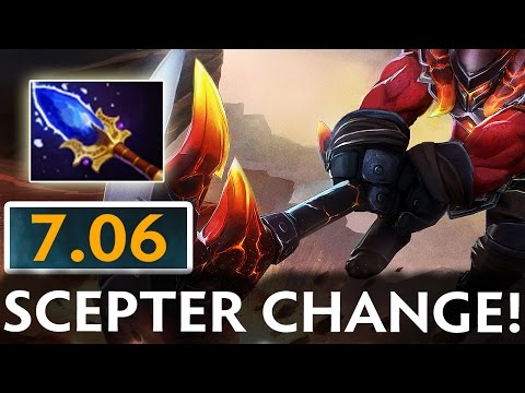 7.06 PATCH UPDATE Dota 2 | Axe SCEPTER CHANGE!